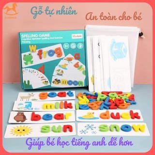 Đồ Chơi Ghép Chữ Cho Bé Spelling Game Học Ghép Chữ Tiếng Anh