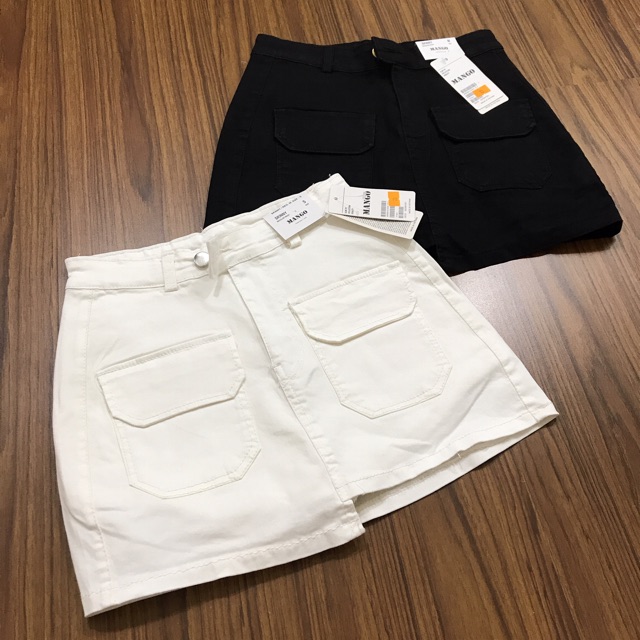 Chân váy kaki túi hộp kiểu lệch tà cách điệu - Hình thật hàng có sẵn | BigBuy360 - bigbuy360.vn