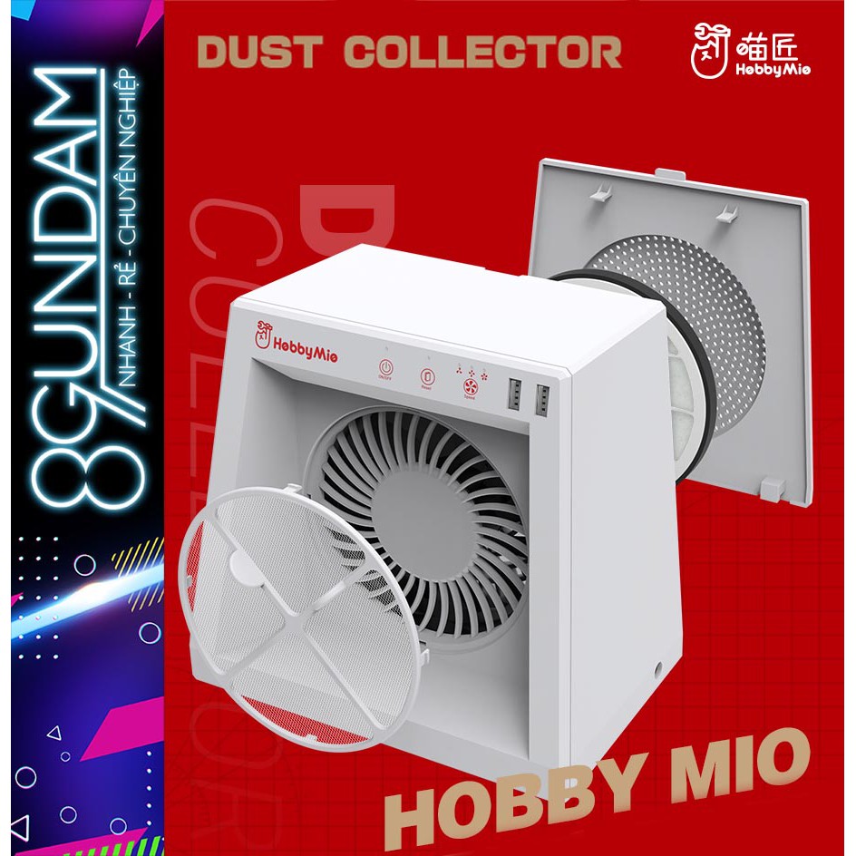 Máy hút bụi Dust Collector chuyên dụng cho xử lý mô hình Hobby Mio