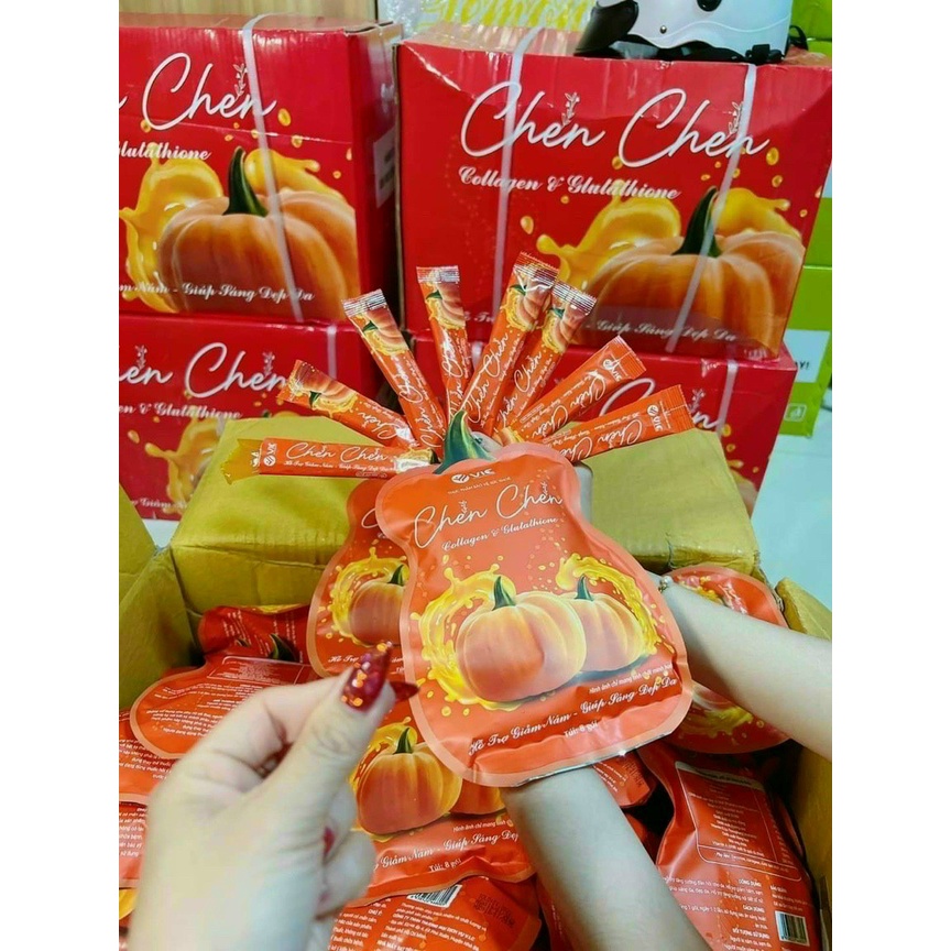 Thạch bí đỏ Chen Chen VIC - Kháng nắng, mờ nám , trắng da, cân bằng nội tiết tố