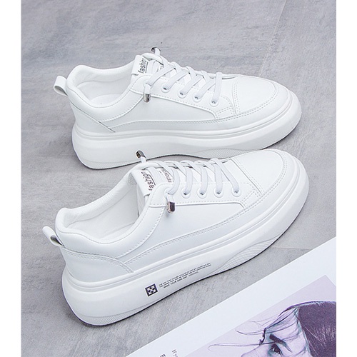 SALE GIÀY NỮ ĐẾ ĐỘN TĂNG 5 CM CHIỀU CAO - GIÀY SNEAKER ĐỘN ĐẾ HOT HIT THỜI TRANG HÀN QUỐC GN02