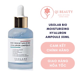 Usolab bio moisturizing hyaluron ampoule 50ml - tinh chất ha dưỡng ẩm cấp ẩm chuyên sâu