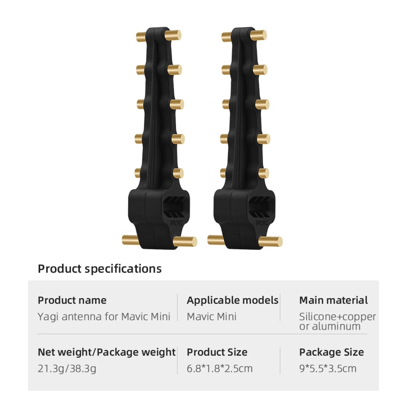 Ăng Ten Khuếch Đại Tín Hiệu Cho DJI Mavic Mini Air Spark 2 Pro Zoom FIMI X8 SE 2020