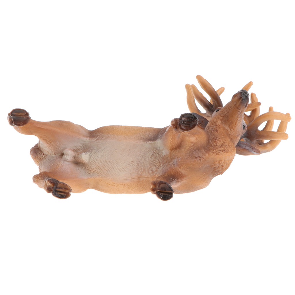 Mô Hình Hươu Hoang Dã Sinh Động Như Thật Trang Trí Nhà Cửa [Baosity1] [Baosity1]