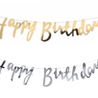 Dây chữ Happy Birthday