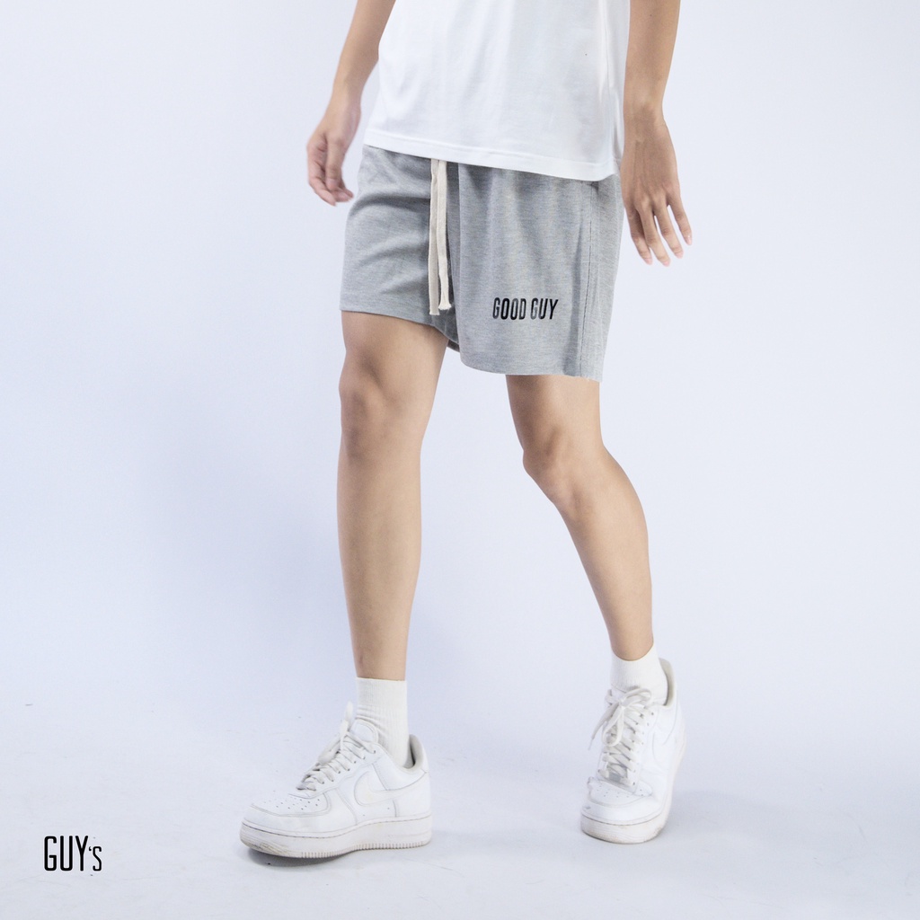 Quần Shorts Nỉ Nam Good GUY - Chất Nỉ Trơn Dày Dặn, Quần Đùi Nam Thể Thao Co Giãn, Thoáng Mát, Năng Động GUY's Closet