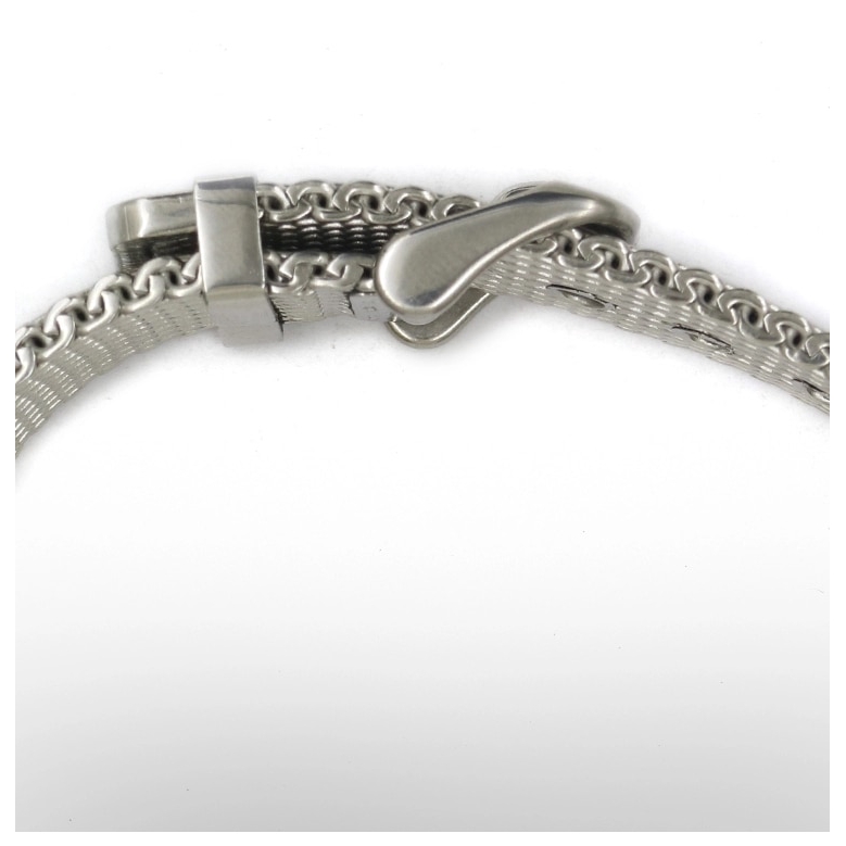 Dây đeo đồng hồ có khóa chất liệu thép không gỉ 1.0 18mm 20mm 22mm 24mm