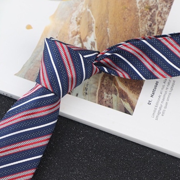 Cravat Nam cỡ trung 7cm cao cấp nhiều mẫu lựa chọn, cà vạt chú rể, Cavat dự tiệc, Calavat công sở CV-7103