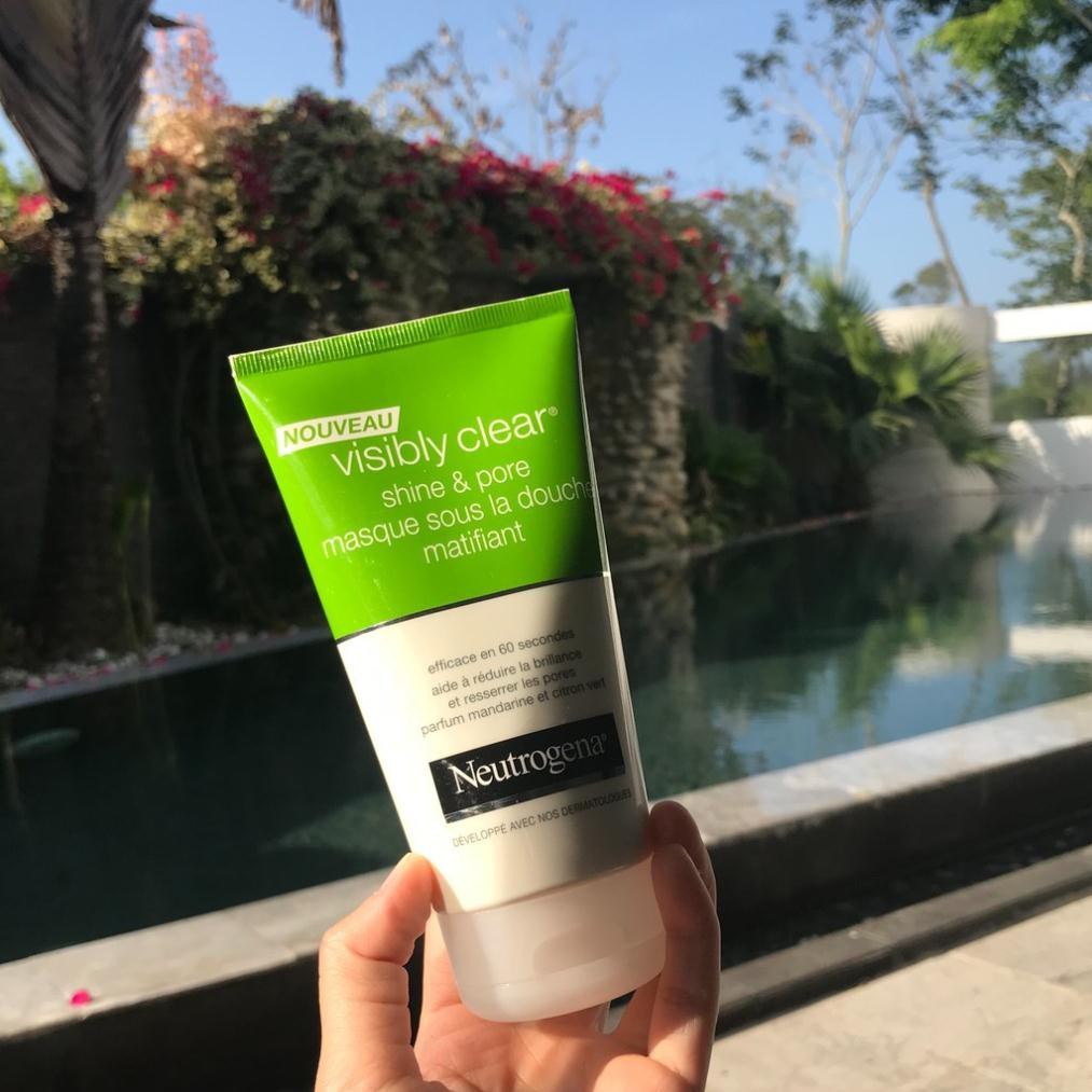 Neutrogena Anti-Brillance Citron Vert Gel Exfoliant 150ml - Sữa Rửa Mặt Tẩy Da Chết