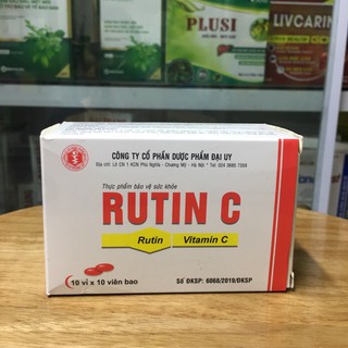 Rutin c hộp 100 viên