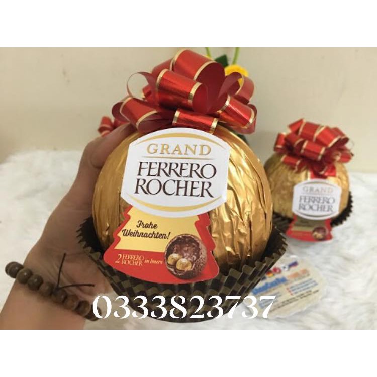 Socola quả cầu vàng Grand Ferrero Rocher - Nga- 125gr