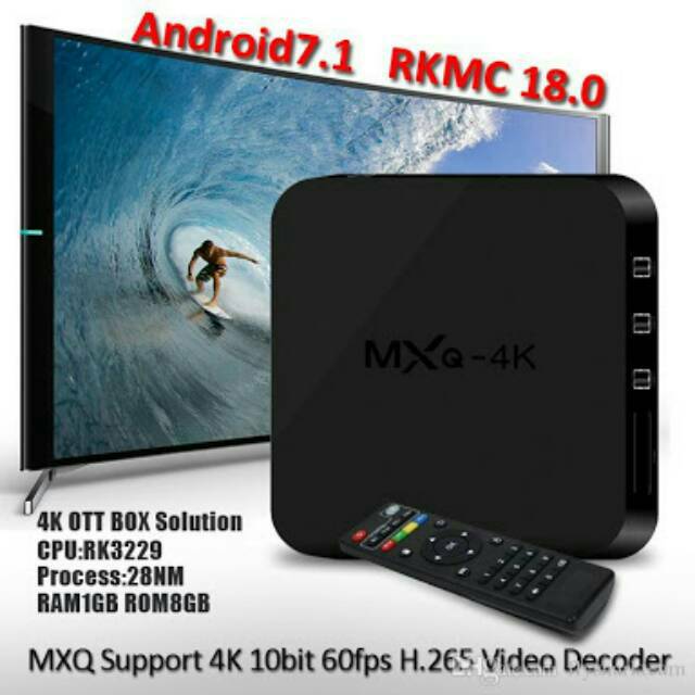 Đầu Mxq 4k Rk3229 Tv Box Thông Minh Android