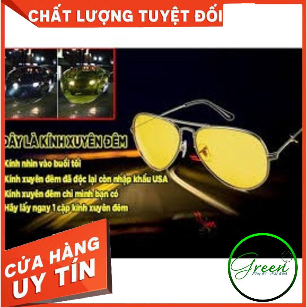 [HOT] Mắt kính đi đêm Nightview tinh tế💖gọng kính mát nam nữ NEW ARRIVAL AH212 1A18