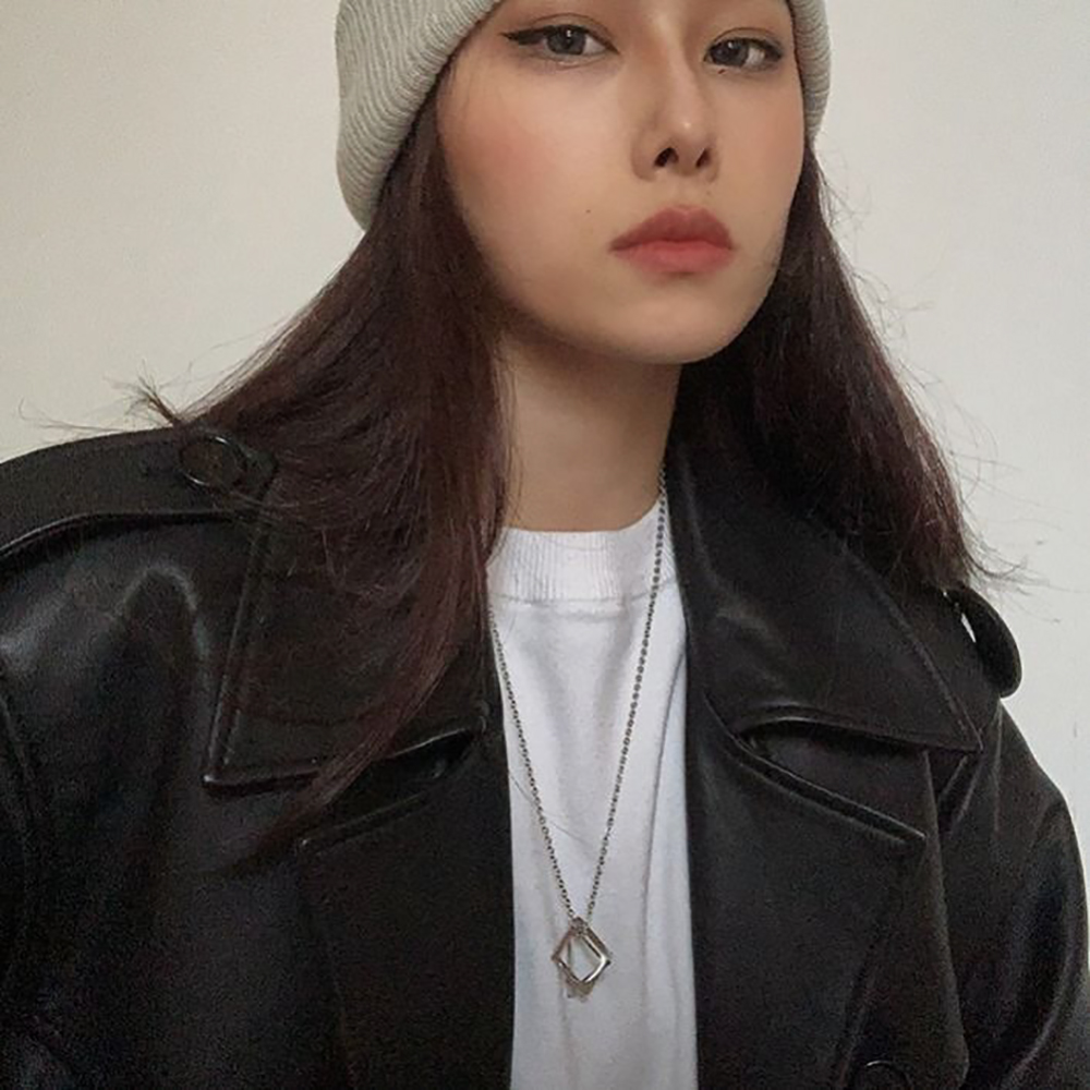 vòng cổ Mặt Hình Học Đơn Giản Thời Trang Cho Nữ