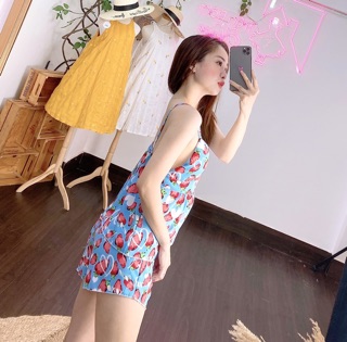 [ SALE ] Bộ Lụa 2 Dây Babydoll