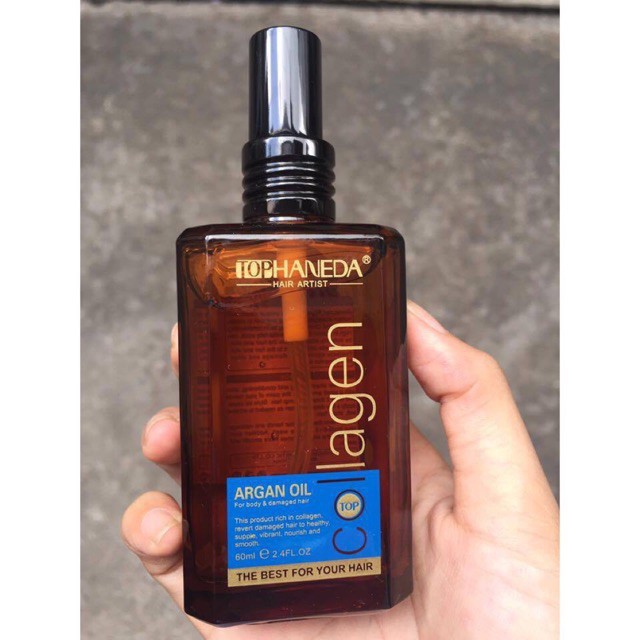 Tinh dầu dưỡng tóc khô yếu haneda argan oil dung tích 60ml