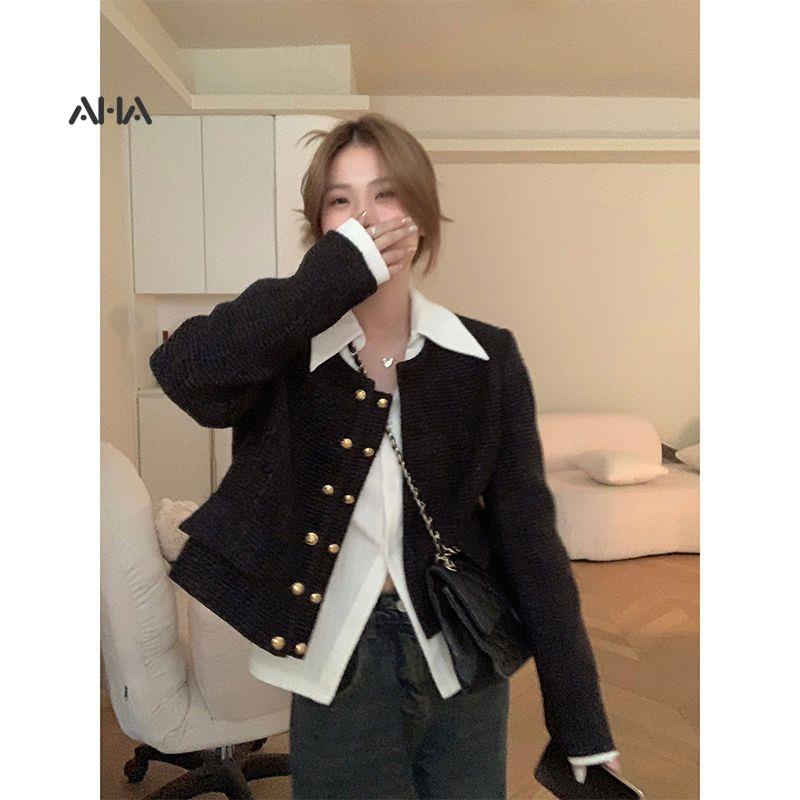 Áo Khoác Dáng Ngắn Thời Trang Mùa Thu Cao Cấp Cho Nữ