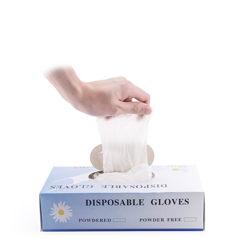 Găng tay cao su không bột (size S)