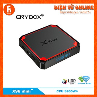 Android TV Box X96 mini+ Amlogic S905W4, Ram 2GB, Bộ Nhớ Trong 16GB