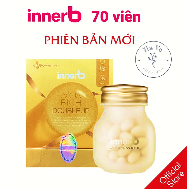 Viên Uống Cấp Nước Inner B Aqua Rich 70v chính hãng Hàn Quốc