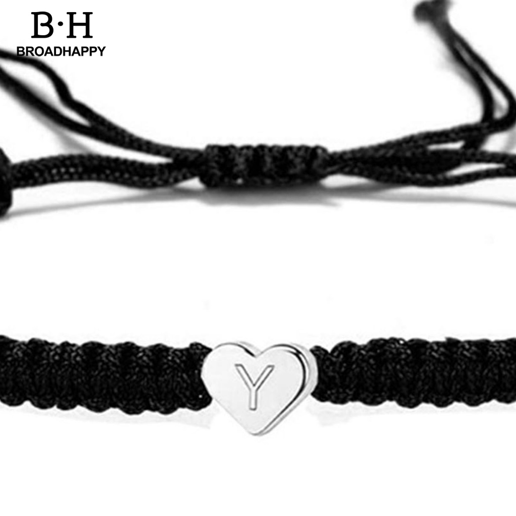 Vòng Tay Mặt 26 Chữ Cái Thời Trang Cho Cặp Đôi