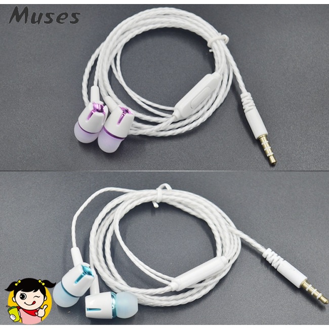 Tai Nghe Nhét Tai Có Dây S-21 Giắc Cắm 3.5mm Chống Ồn Chuyên Dụng
