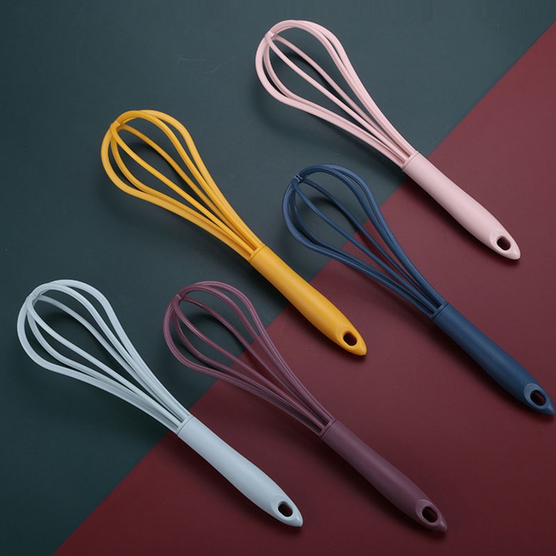 Silicone Dụng Cụ Đánh Trứng Bằng Silicon Tiện Dụng Cho Nhà Bếp
