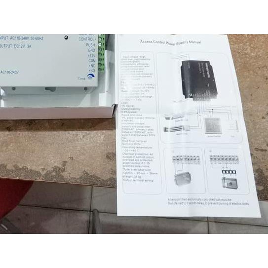 Nguồn Cấp Điện Psu Psc 12v 3a Rfid 5yoa