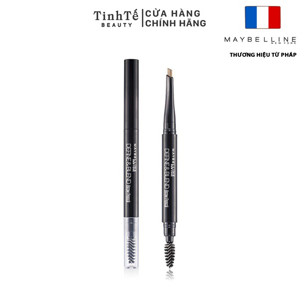 Chì Kẻ Mày 2 Đầu sắc nét tự nhiên Maybelline New York Define &amp; Blend Brow Pencil 0.16g