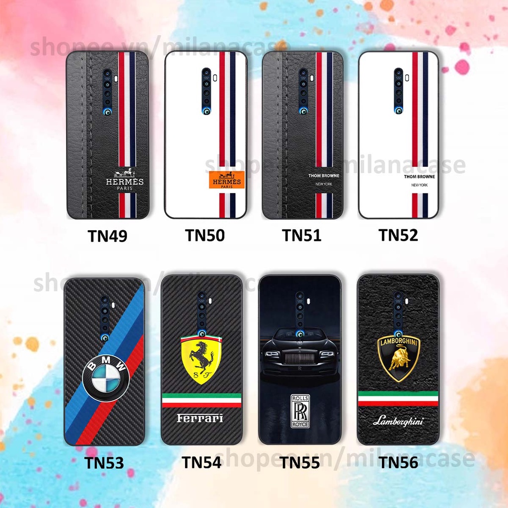 Ốp Oppo Reno 2f / Reno2 F in hình các thương hiệu nổi tiếng trẻ trung thể thao cá tính