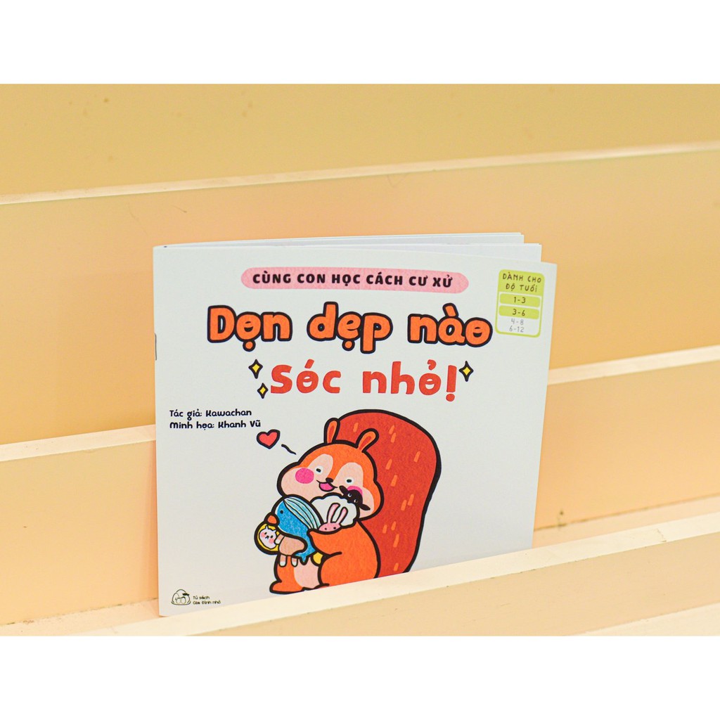 Sách - Ehon Cùng con học cách ứng xử
