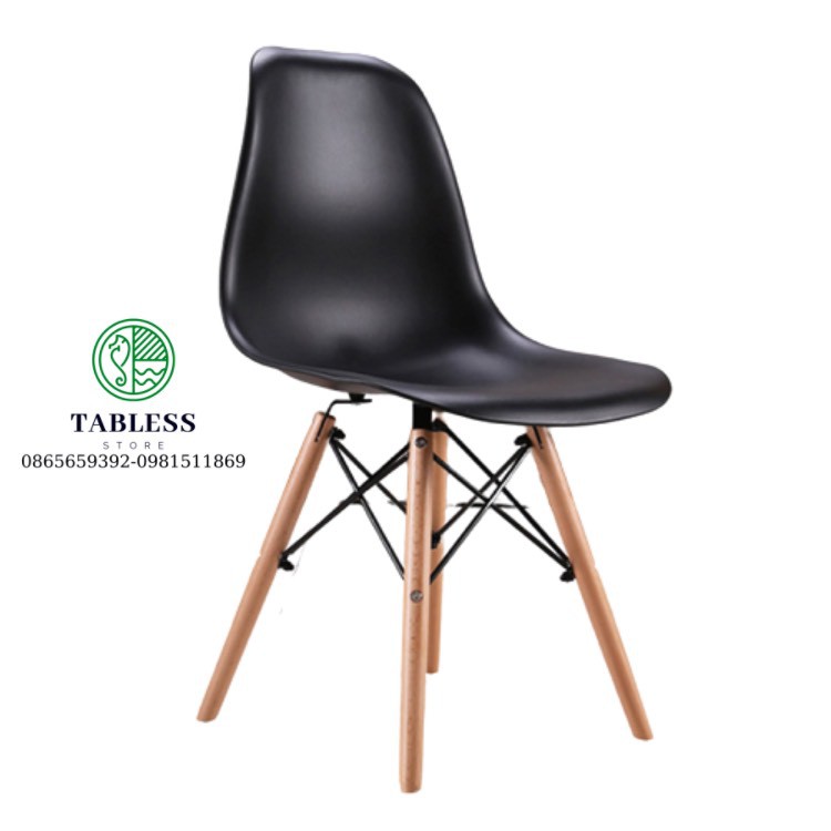 Ghế Làm Việc EAMES Chân Gỗ SỒI Dành Cho Phòng ĂN,Phòng KHÁCH,Cafe,Văn Phòng,Học tập