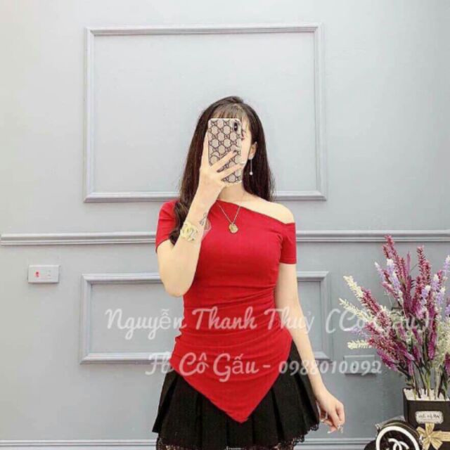 Áo lệch vai