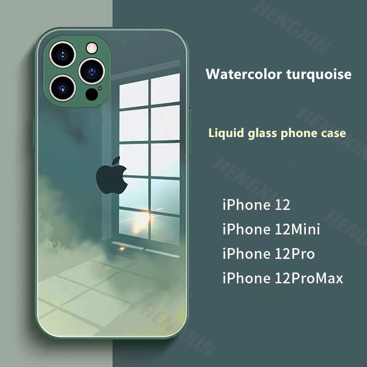 Ốp Lưng Mặt Kính Chống Rơi Cho Iphone 7 8 7 8plus X Xs Xr Xsmax 11 11pro 11 Pro Max 12 12promax Plus | BigBuy360 - bigbuy360.vn