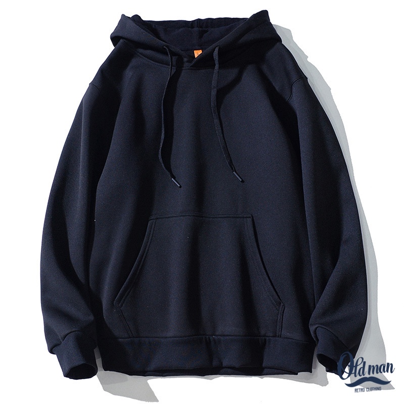 Áo Hoodie Nam, Chất Liệu Nỉ Bông Cao Cấp, Form Basic, Phong Cách Retro, Vintage, Trẻ Trung, Năng Động