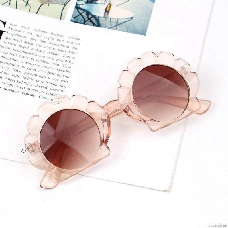 Mắt Kính Hình Trái Tim Chống Tia Uv Thời Trang Cho Bé