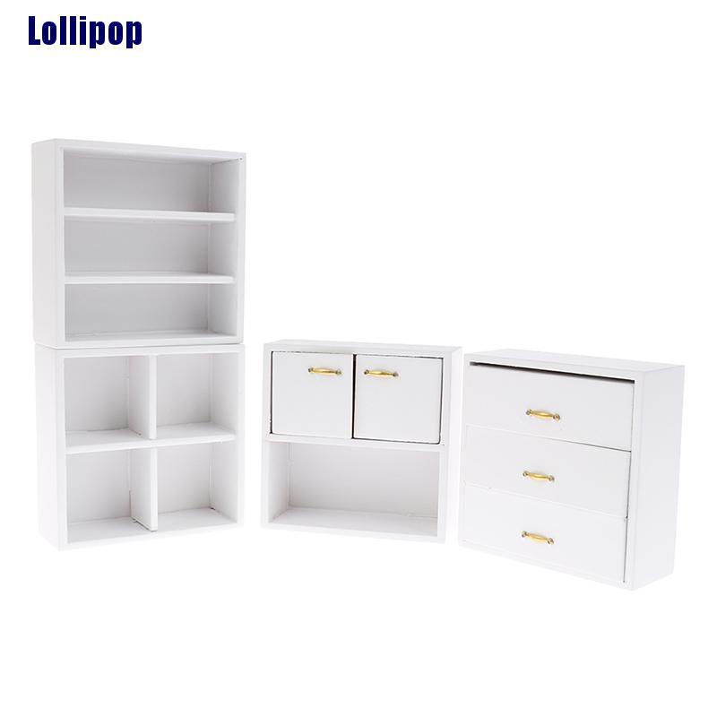 Tủ Gỗ Mini Tỉ Lệ 1: 12 Trang Trí Nhà Búp Bê