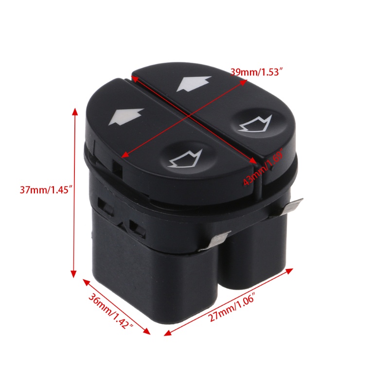 Công Tắc Điều Khiển Cửa Sổ Xe Hơi Fiesta Tourneo