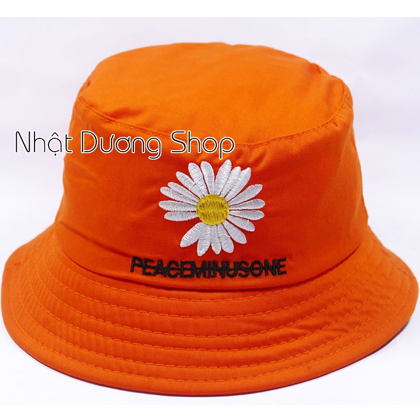 Mũ tai bèo, bucket em bé họa tiết hoa cúc - Chất liệu Cotton cao cấp rất đẹp cho bé
