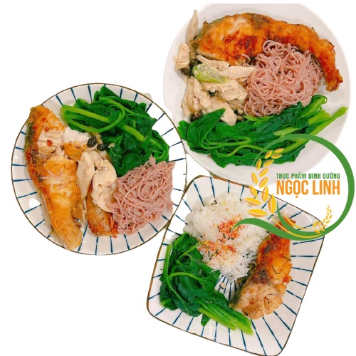 Đặc sản bún khô Bún gạo lứt đỏ Hoàng Minh gói 500gr hữu cơ giảm cân thực dưỡng eatclean healthy | BigBuy360 - bigbuy360.vn