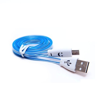 Cáp sạc có đèn led  dành cho các dòng Android