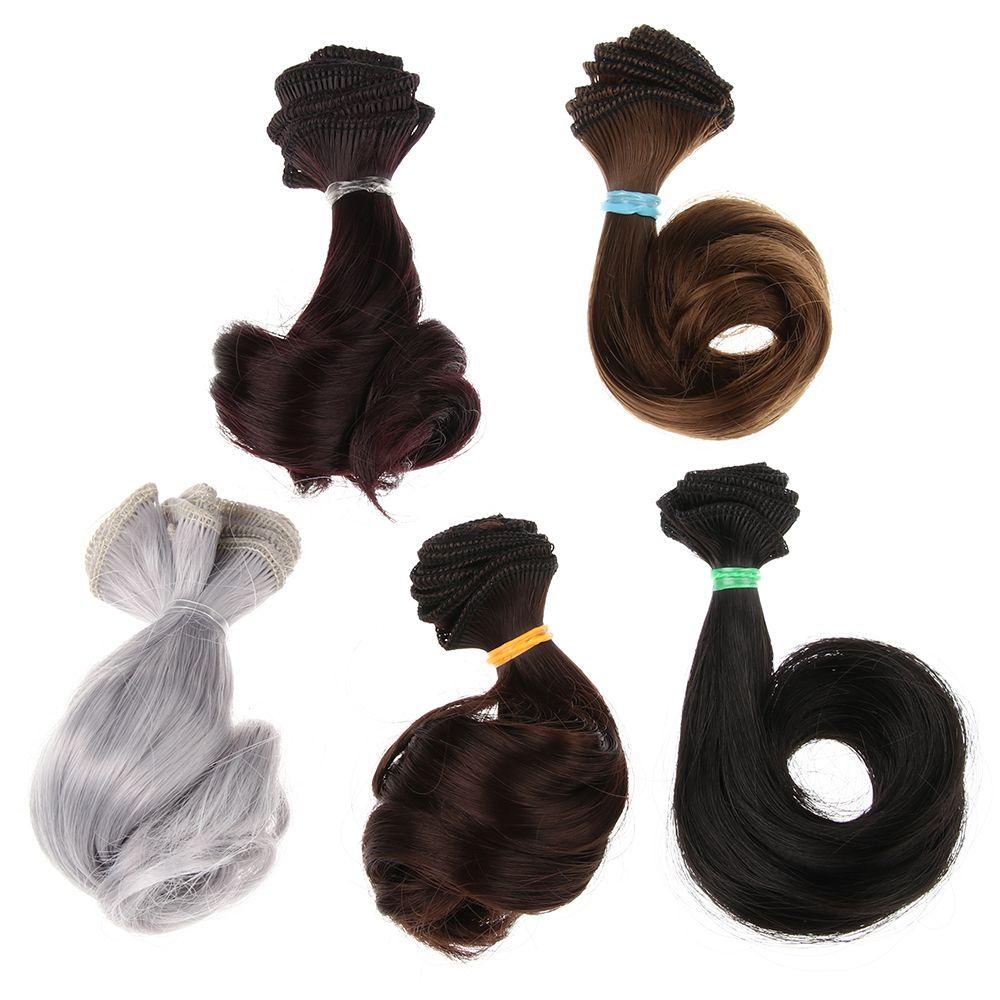 Bộ Tóc Giả Xoăn Dài 15cm * 100cm