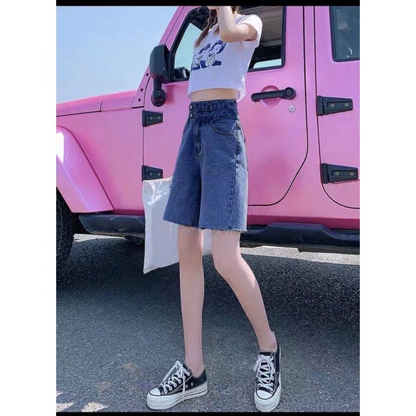 Quần Short Ngố Jean Nữ Bigsize Size Đại Đến 82kg Lưng Cao 2 Nút Hàng VNXK Ms27 | WebRaoVat - webraovat.net.vn