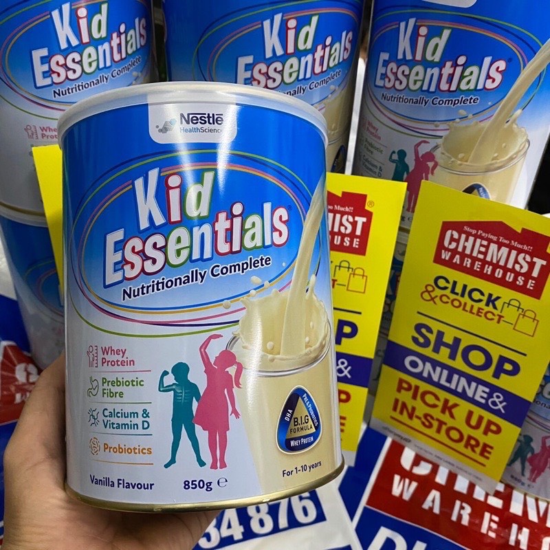 SỮA KID ESSENTIALS ÚC 850G DATE MỚI