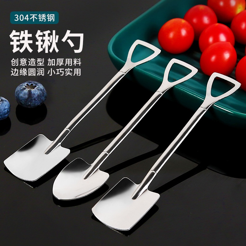 Muỗng ăn trái cây bằng thép không gỉ dễ sử dụng cao cấp tiện lợi