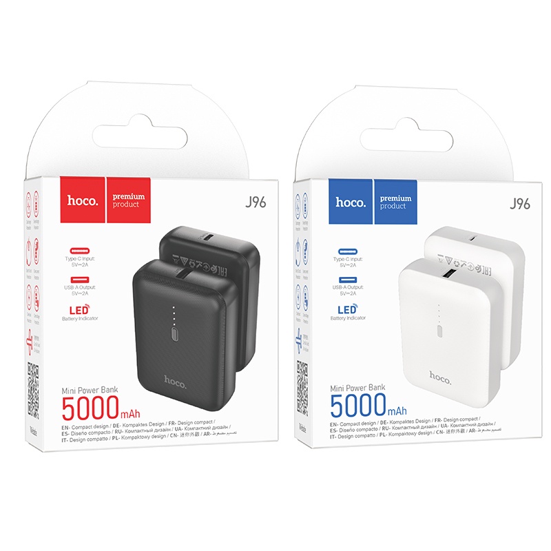 Pin sạc dự phòng không dây HOCO. J96 công suất 5000mAh 10W