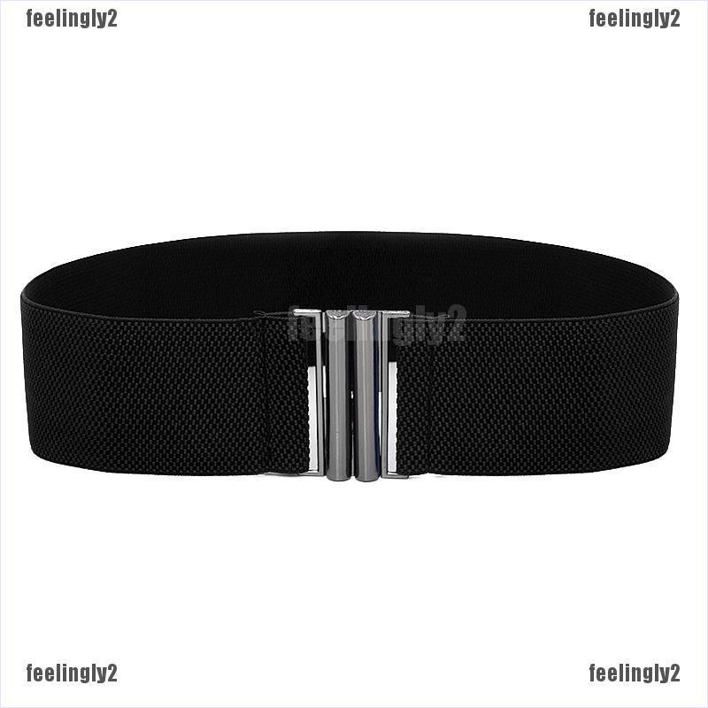 Thắt lưng co dãn có khóa cài tiện lợi thời trang cho nữ