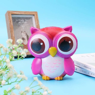 z[Chính hãng Sunny Squishy] Squishy - Cú mèo mắt to (15x13x6cm)t