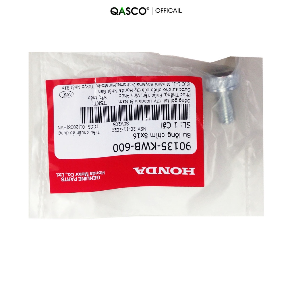 Bu lông chìm HONDA nhiều dòng xe 8x16 (90135KWB600)