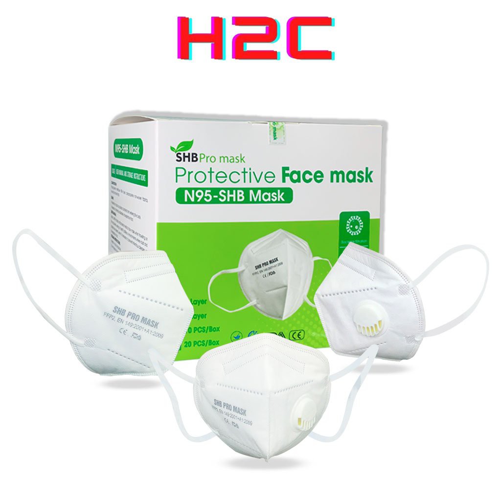 khẩu trang y tế N95 PROMASK có van, 5 lớp kháng khuẩn. (Hộp 10 chiếc)